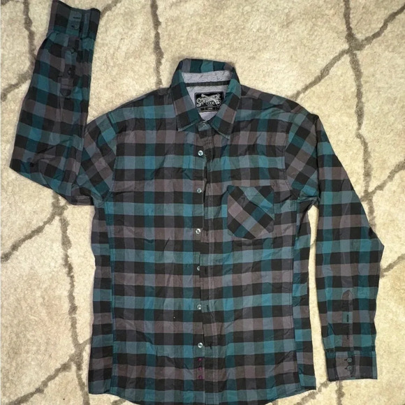 Sovereign Code Men’s Flannel Size Large - Picture 1 of 6